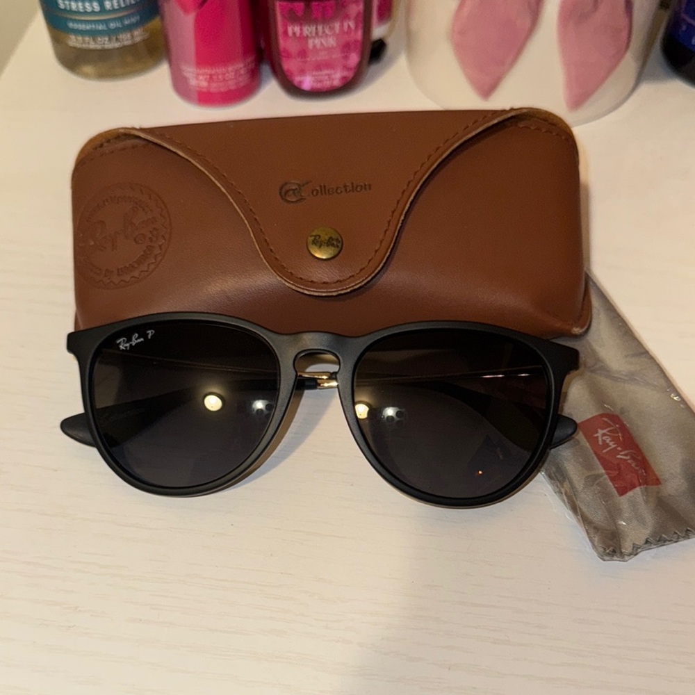 Ray-Ban Black Erica Sunglasses